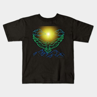 shine eagle Kids T-Shirt